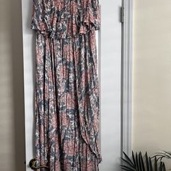 Strapless Summer Dress Size L $25
