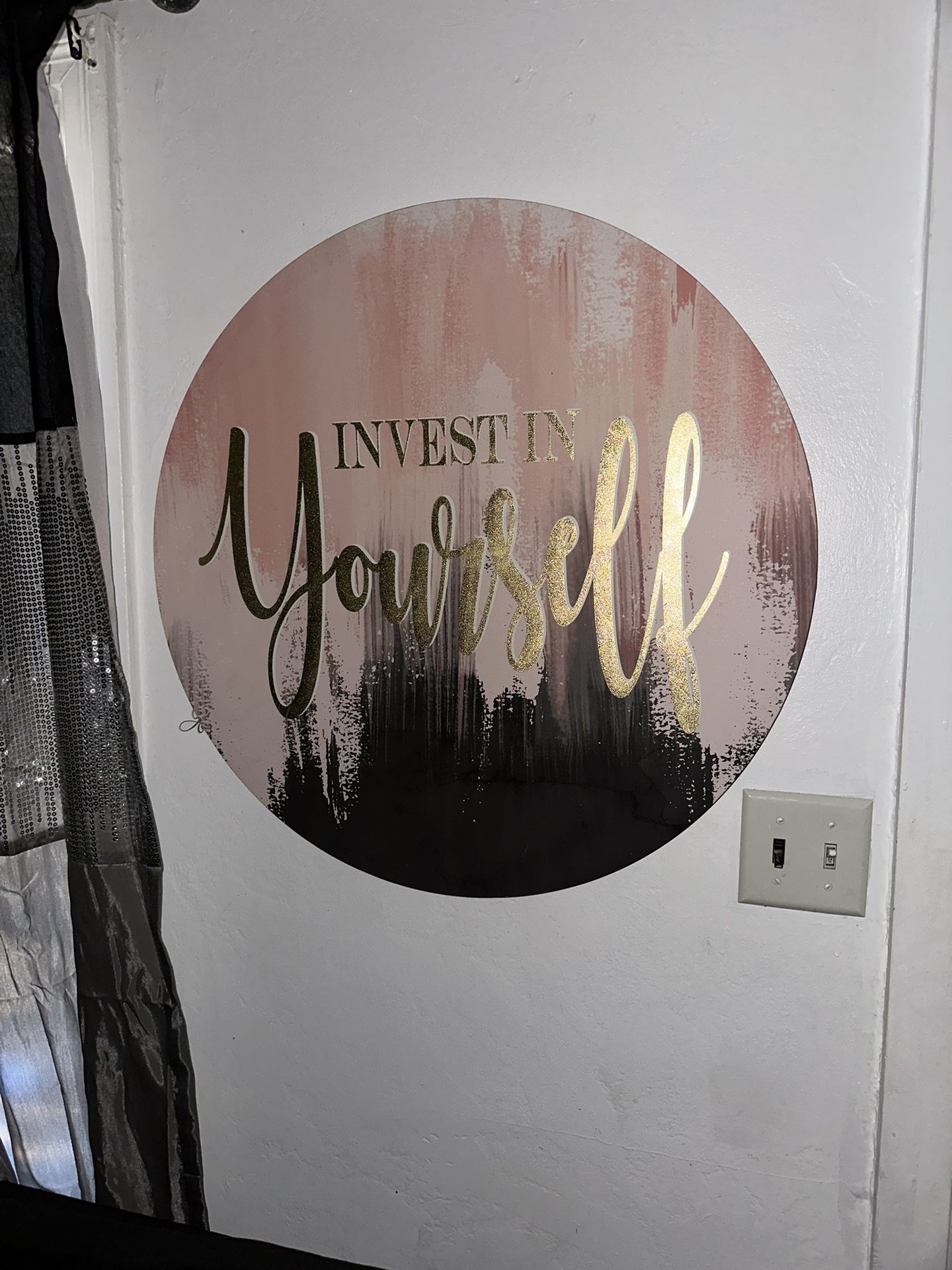 Invest in yourself, wall decor