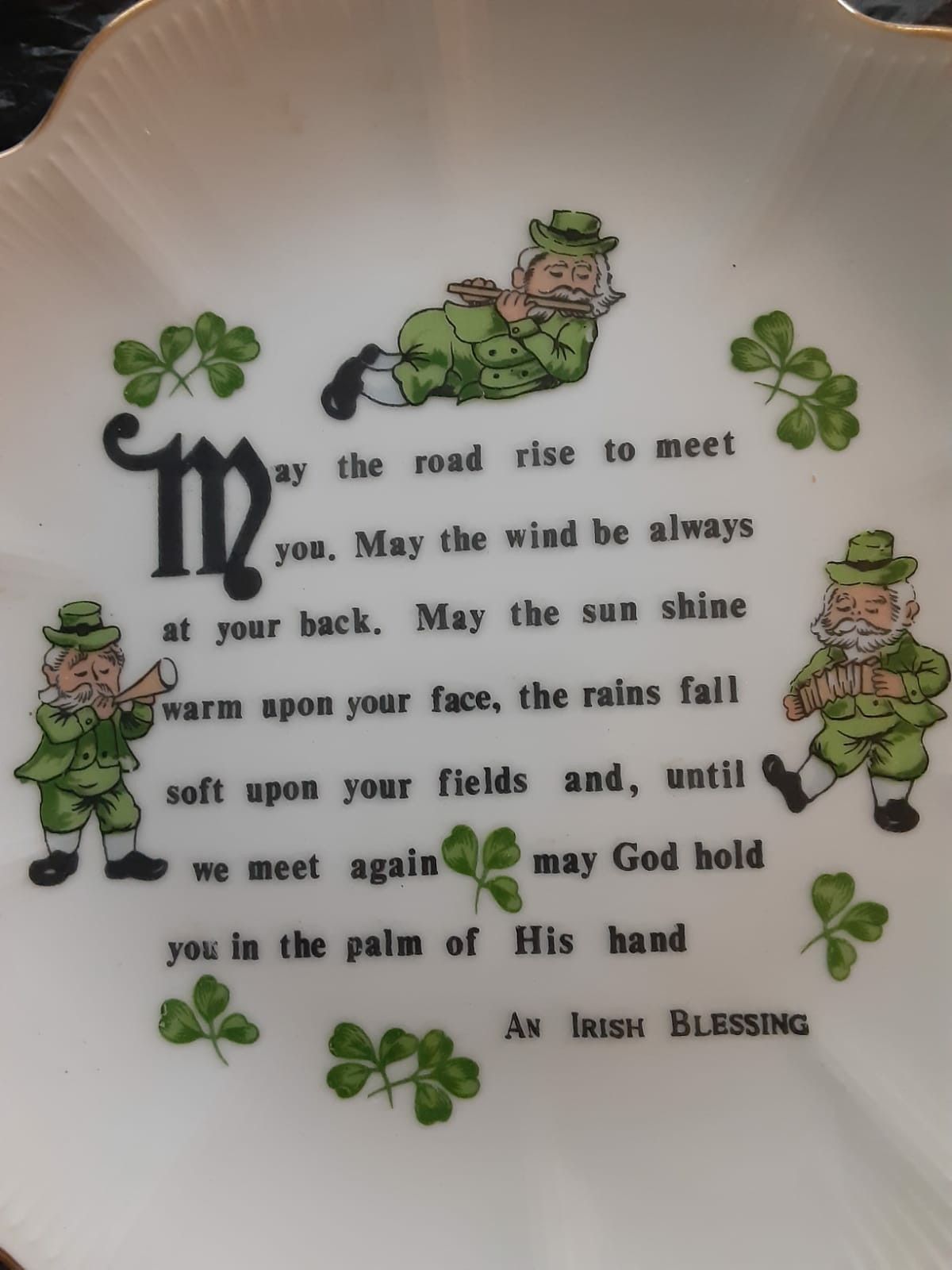 : Irish decoration plates 5 pieces