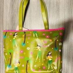 Large Size Leather Tote Bag