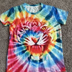 Tie-Dye Tiger Shirt