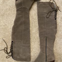 ALDO SUEDE KNEE HIGH BOOTS 