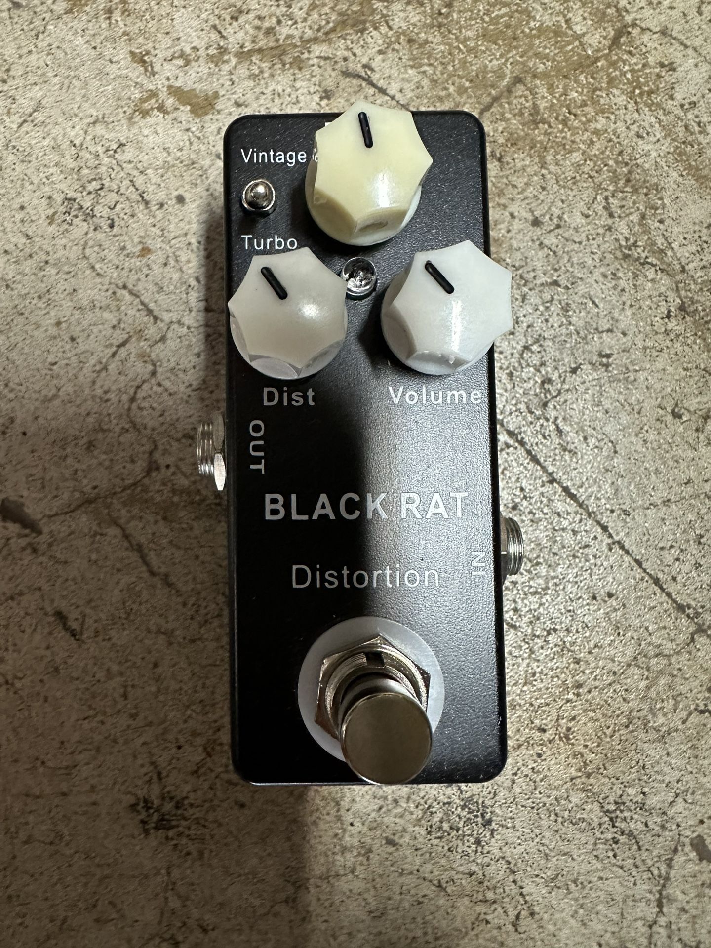 Black rat Guitar Pedal
