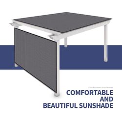 New Pergola Patio Shade Privacy Screen Many Sizes