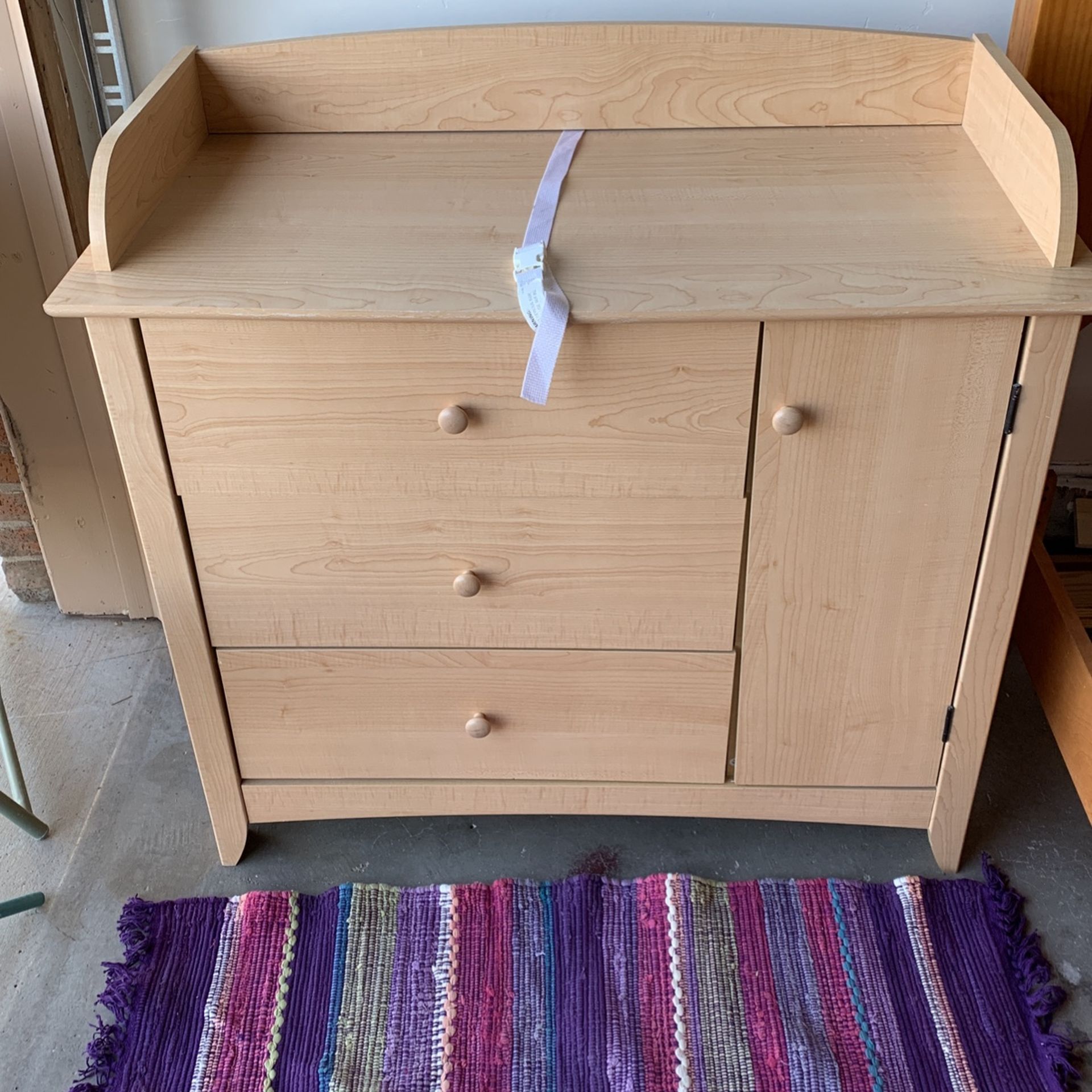 Changing Table With Storage 