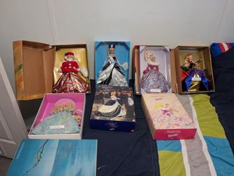 Collection series barbie dolls