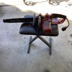 Om light 14 inch electric saw used couple time. Excellent condition.