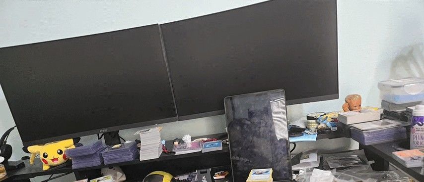 2 MSI G2422C, 24" Curved Gaming Monitors