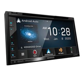 Kenwood DNX697S 6.8" CD/DVD Garmin Navigation Touchscreen Receiver w/Apple CarPlay and Android Auto