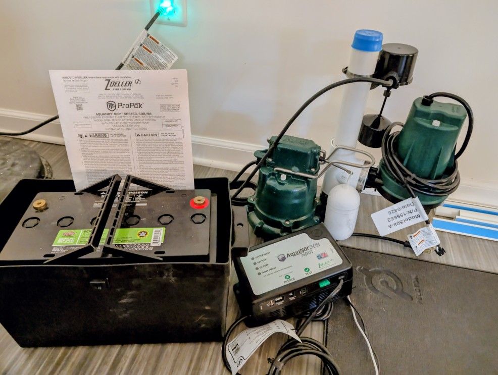 Zoeller Sump Pump - Never Used