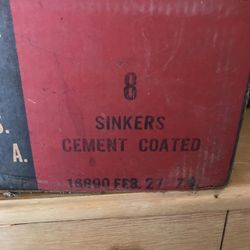 About 20lbs Of A Box Of 8p Nails 