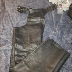 Womens Xxs Leather Chaps 