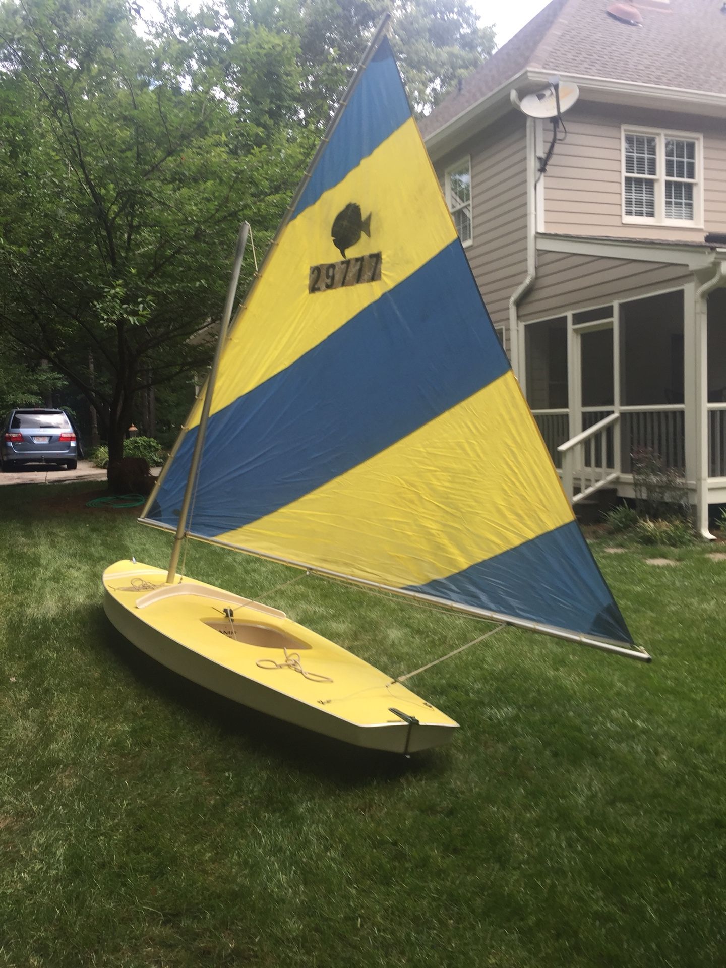 Sunfish Sailboat