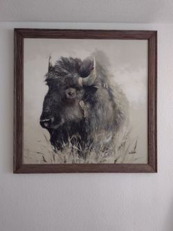 Beautiful Bison Painting