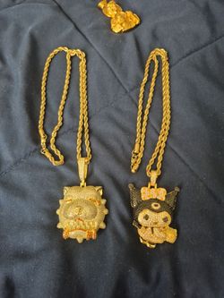 Not real gold , both for $80