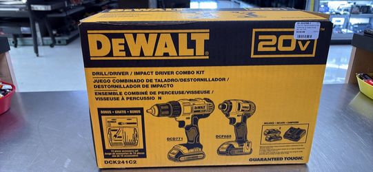 Dewalt drill / impact combo kit
