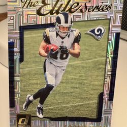 Cooper Kupp 2017 Rookie Rams Elite Series Refractor 