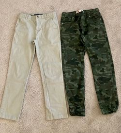 2 pairs of Youth Pants Size 12 Years Old .