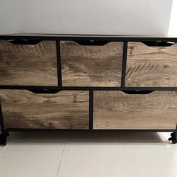 Rolling Organizer With Drawers 