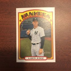 2021 Topps Heritage Aaron Judge #121