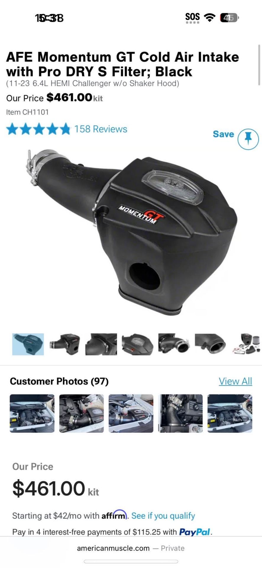 Cold Air Intake
