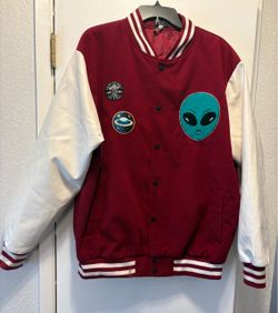 Vintage Alien UFO Varsity Men’s XL Jacket
