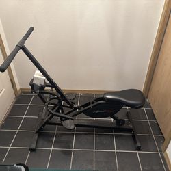 SPORT RIDER BY SPORT HEALTH RIDER TOTAL BODY HEALTH & FITNESS MACHINE W MONITOR