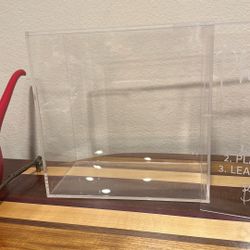 Clear Card Box And Photo Booth Sign 