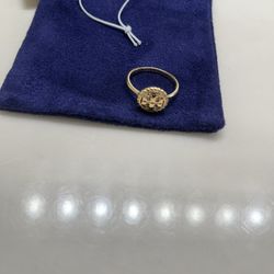 Gold Tory Burch Ring 