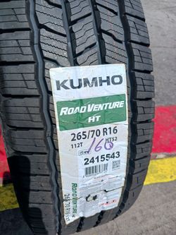 265 70 16 KUMHO ROAD VENTURE HT