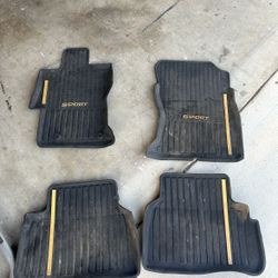 Subaru Crosstrek Sport Weathertech Liners