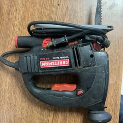 Craftsman Variable Speed Saber Saw (5.0 Amp) - Model (contact info removed)6