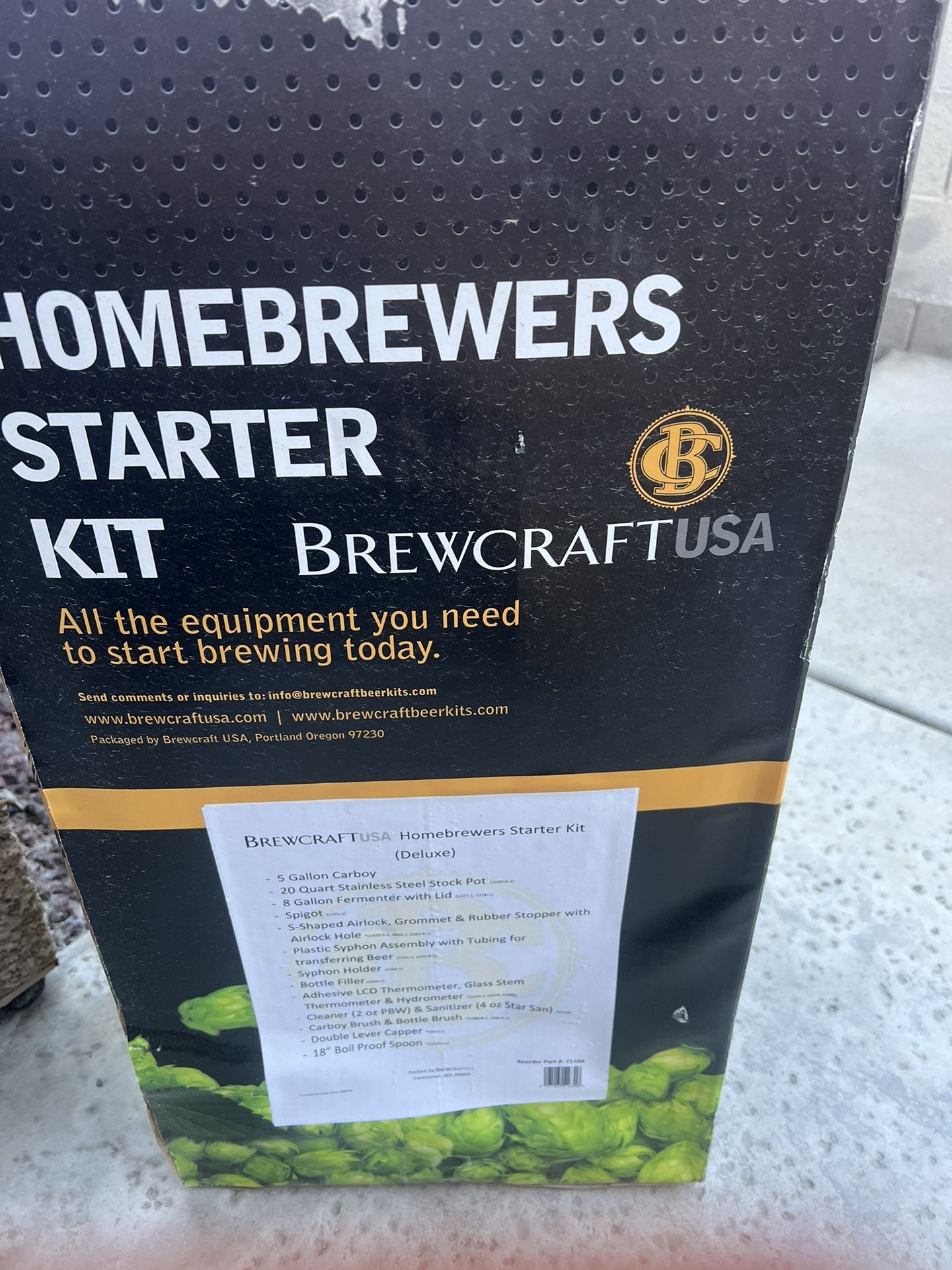Brewcraft Starter Kit  & Hobbies