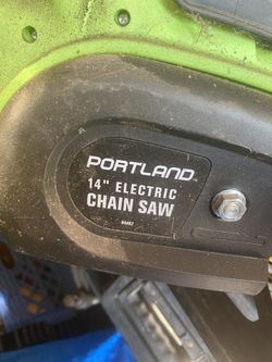 PORTLAND 14” Corded Electric Chain Saw 9AMP