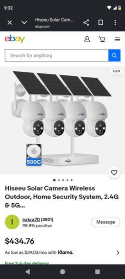 Hiseeu home security camera