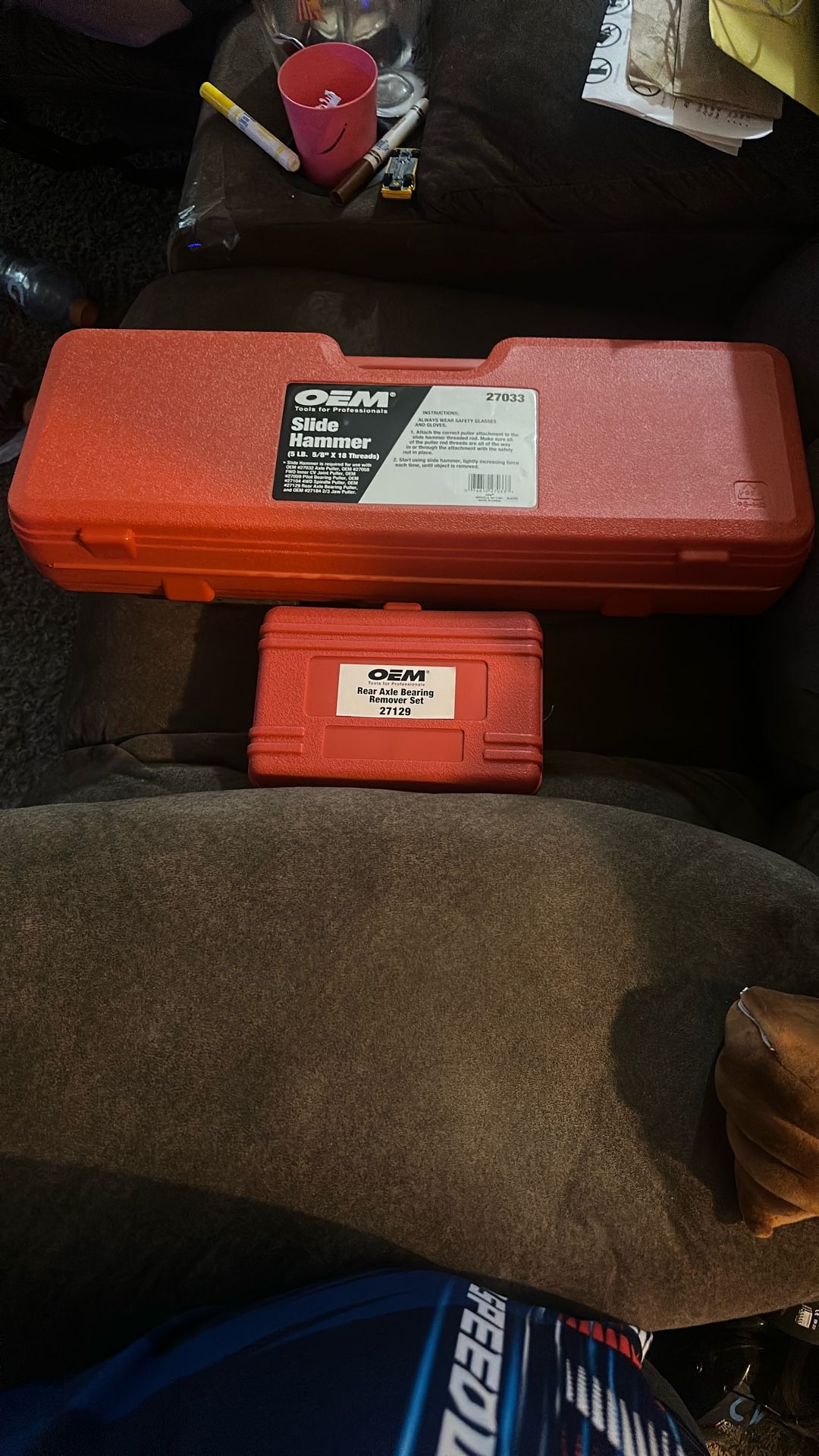 Slide Hammer And Rear Axle Remote Tool