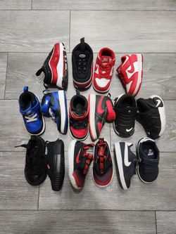 8 Pairs Of Shoes nike jordans