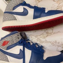 Air Jordan 1 Mid True Blue size 6.5