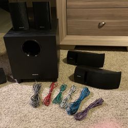 Onkyo And Bose Speakers