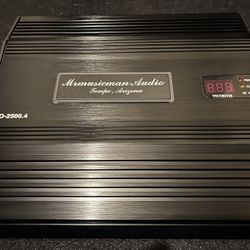 Mrmusicman  PRO-2500.4 / 1ohm Stable 4 Channel Amplifier- $259