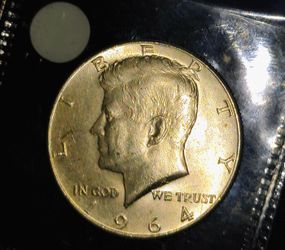 Liberty 1964 Half Dollar .999 Silver Rare Half OZ