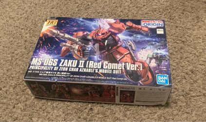 HG 1/144 MS-06S Zaku II – Red Comet Ver. (The Origin)