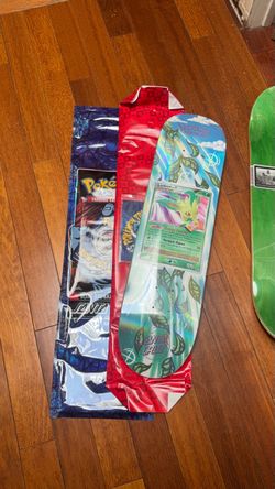 Pokemon Santa Cruz Skate Deck Leafeon