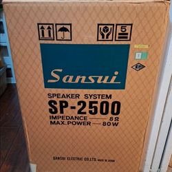Sansui SP-2500 Vintage Speaker – NOS/Unused – Original Packaging Intact – Vault Auction Find – Pickup Only


This is a Sansui SP-2500 vintage 3-way sp