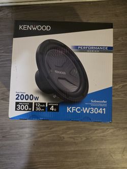 Brand New Kenwood 12inch Sub