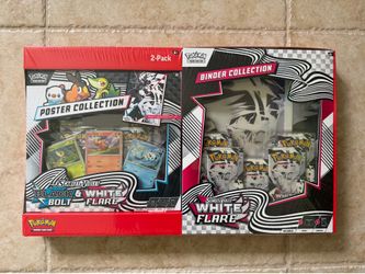 White Flare Binder & Unova Poster Collection 2-Pack - Sam's Club - Sealed - 2 Available