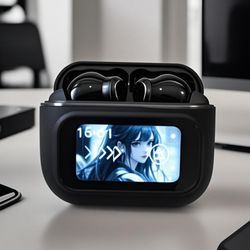 ANC Active Noise Cancellation Wireless
Earphone Touch Screen Bluetooth 5.3 TWS Earbuds
Stereo Space Audio HIFI Headphone