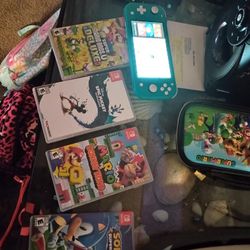 Nintendo Switch With 4 Games 