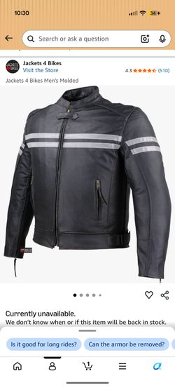 Motorcycle jacket medium