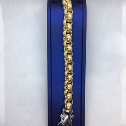 18k Panther Bracelet